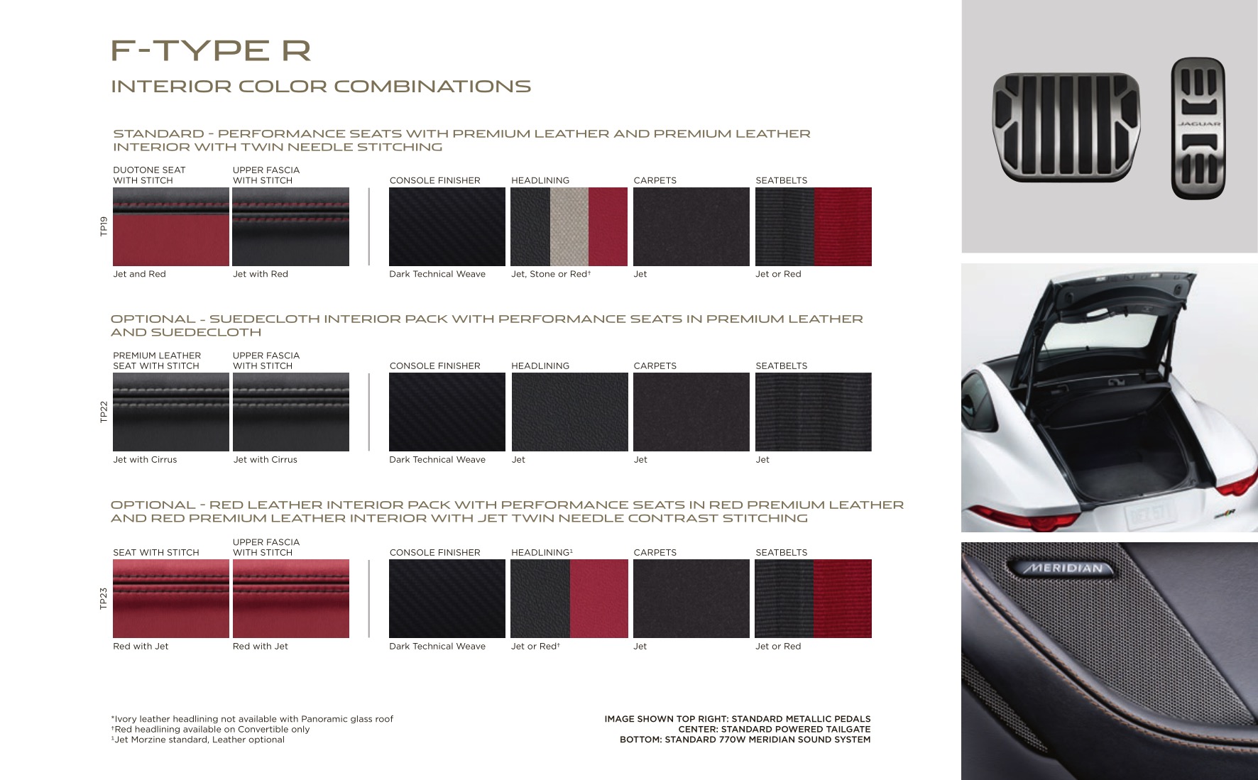 2016 Jaguar F-Type Brochure Page 78
